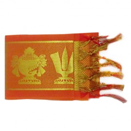 Namo Border  Kanduva ( Orange ) ( Pack of 2 )